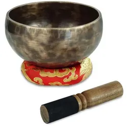 keepdrum Tibetische Bronze-Klangschale 12 cm (Klangschale), Perkussion, Bronze