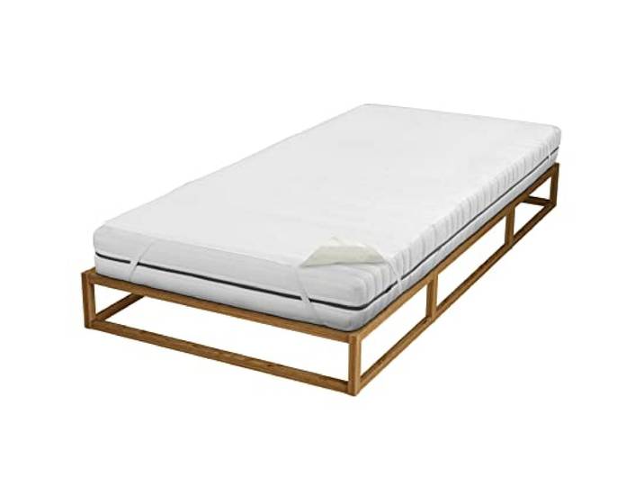 Sleep & Protect wasserundurchlässige Molton-Matratzenauflage 0809600 weiß 1x 160x200 cm