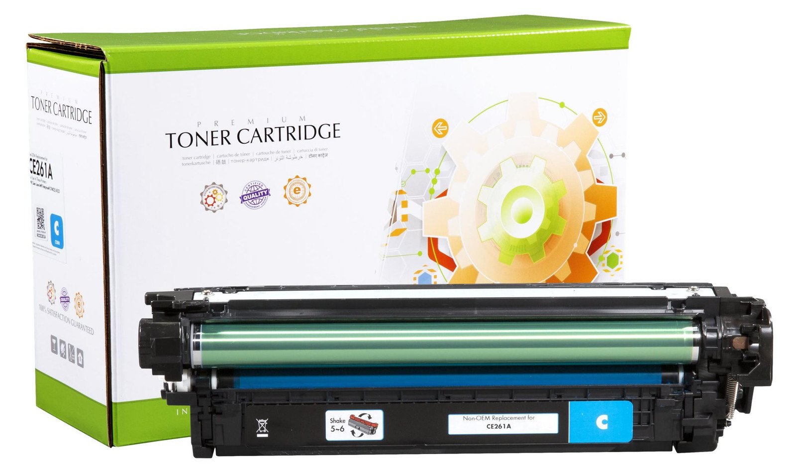 Static Tonercartridge compatibel met HP CE261A Cyaan voor 11.000 pagina's van Static Control Components