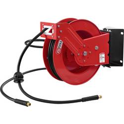 KS Tools Druckluft-Schlauchaufroller Ø10 mm, Ansc 515.3425 Druckluft-Schlauchaufroller 20 m Wandbefestigung