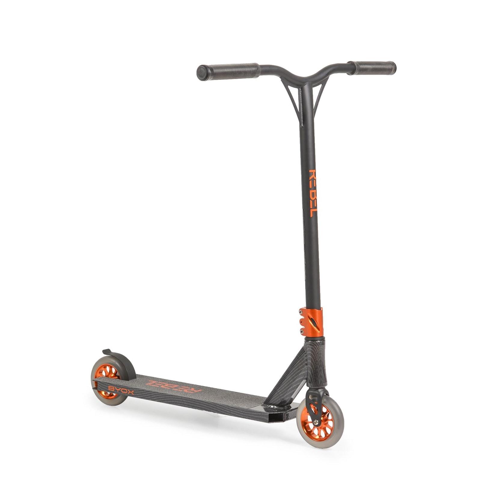 Byox Kinderroller Rebel, Aluminium, ABEC-9 Lager, Stahllenker, PU Räder, Bremse schwarz