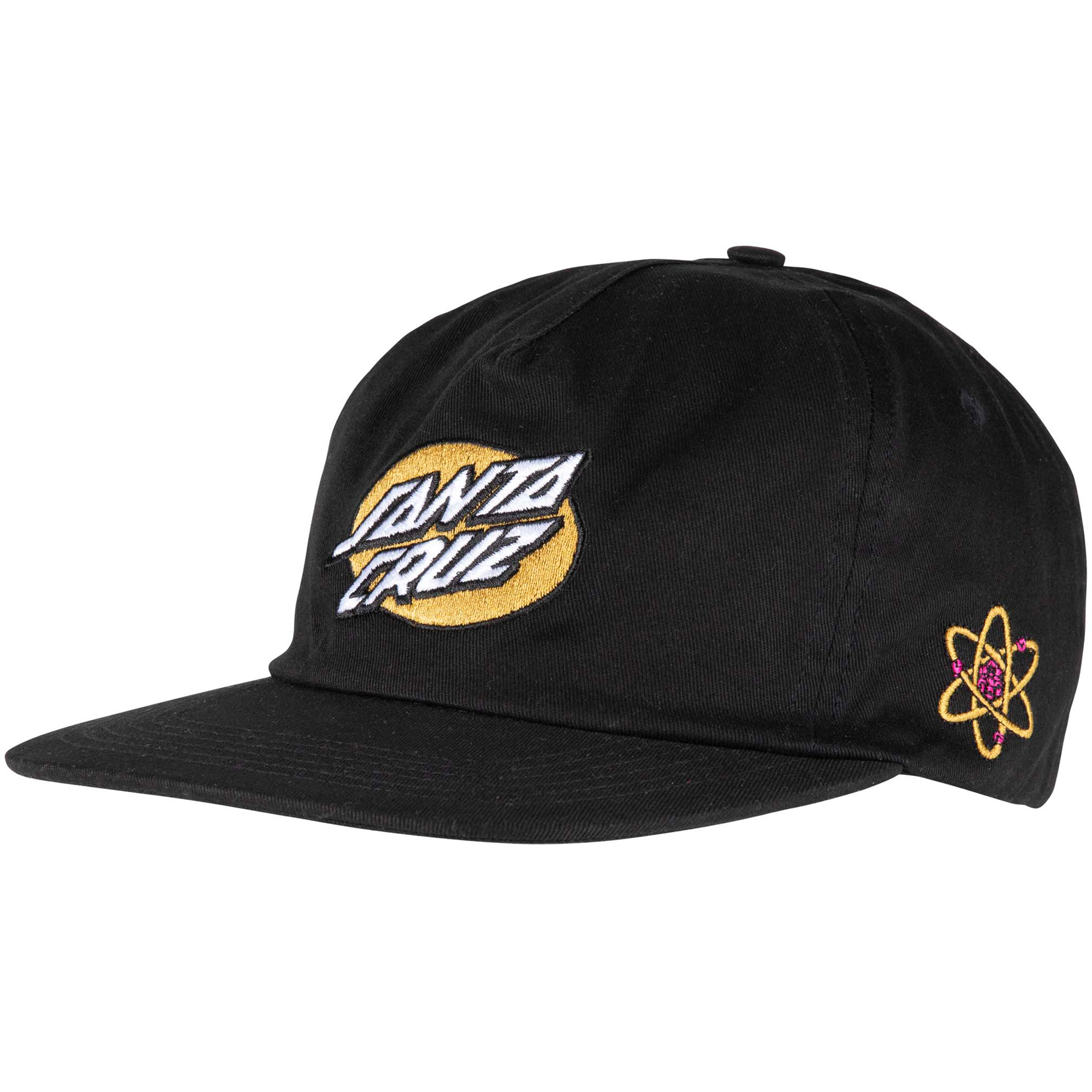 Santa Cruz Knibbs Cryptic Snapback Cap Basecaps schwarz Hautfreundlich