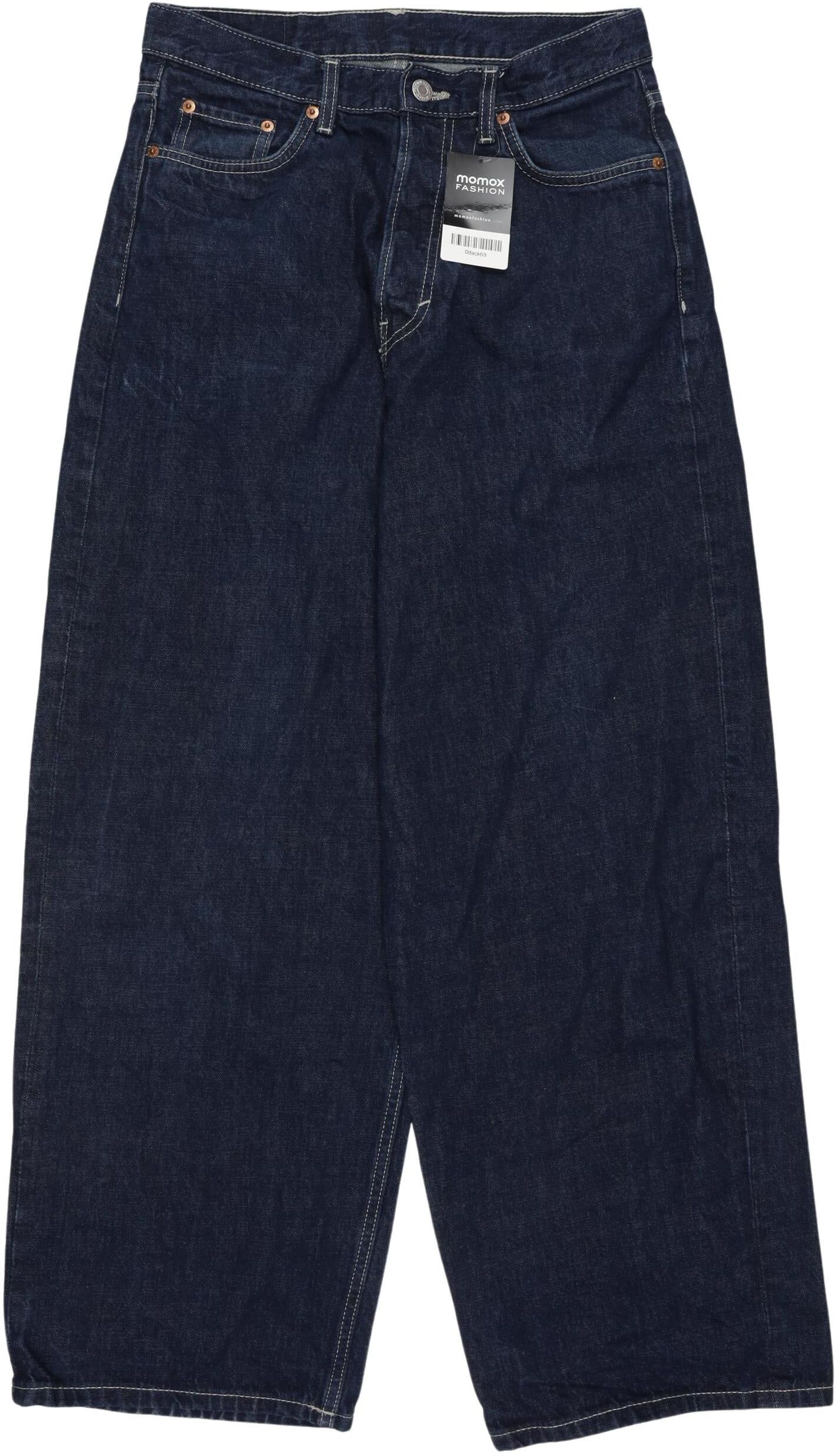 Weekday Herren Jeans, Marineblau, Gr. W27, Baumwolle - Second Hand