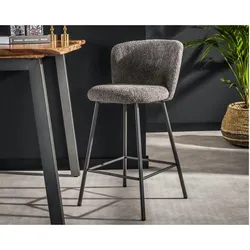 designline »Curve« Barstuhl sandfarben