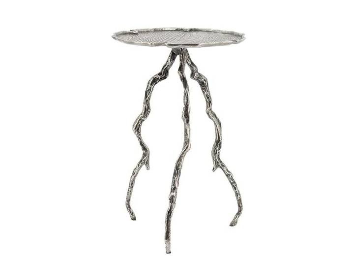 TEESONG Beistelltische Wohnzimmer Couchtisch Kleiner Retro Casual Couchtisch, Sofa, Eckregal, Wohnung, Wohnzimmer, Metallseite Beistelltisch Wohnzimmer Couchtisch