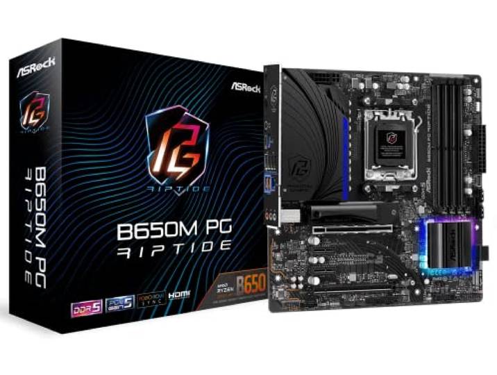 ASROCK AM5 B650M MB AMD PG Riptide