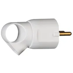Legrand 050330 Stecker mit Abzug weiß 50330