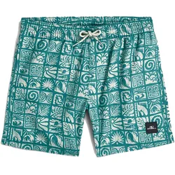 O'Neill Kinder Badeshorts Print Badehose Blue Bricks - 152 - 152