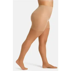 2er Pack camano Curvy Strumpfhosen 20 DEN Damen 0112 - sand 56/58