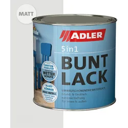 Bautenlacke Aqua 5in1-Buntlack Matt RAL7035 Lichtgrau 750ml 413200703507