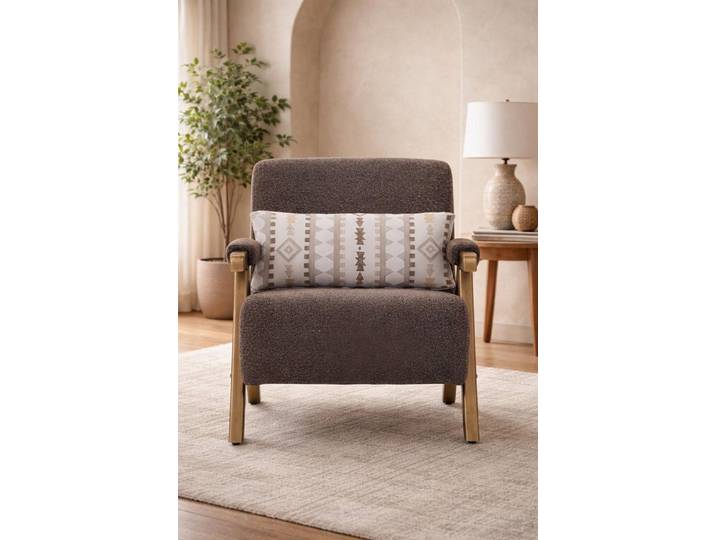 JVmoebel Sessel Praktischer Grauer Polstersessel Exklusiver Wohnzimmer Relaxsessel (1-St), Made in Europa