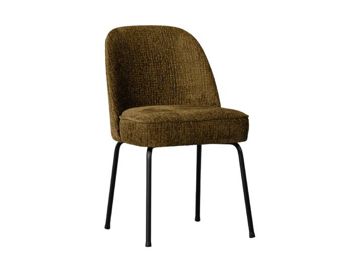 Design Esszimmerstuhl „Vogue“, viele Farben Samt Brass De Eekhoorn