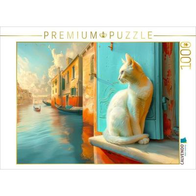 CALVENDO Puzzle Venedig surreal | 1000 Teile Lege-Größe 64x48cm Foto-Puzzle für glückliche Stunden