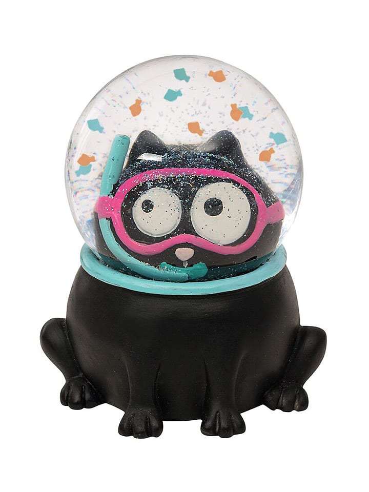 moses. Schneekugel "Ed, the Cat" in Schwarz - onesize