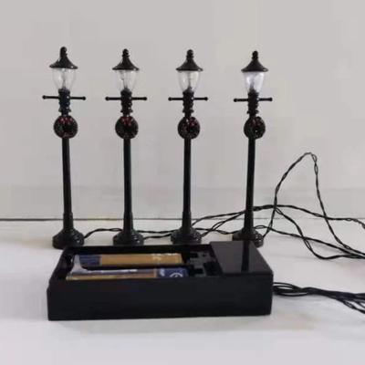 Uplift Picks Miniature Christmas Street Lights Bring Cozy Detail To Tiny Village Displays 03