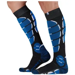 Monnet, Herren, Sportsocken, Ski Medium (35 - 36), Blau