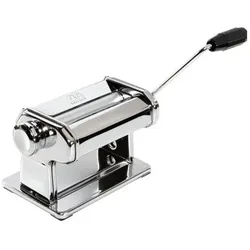 Marcato Atlas 150 Roller Premium Nudelmaschine, Pastamaschine, Silber