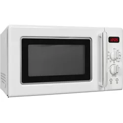 Exquisit Exqu Retro Mikrowelle RMW720-3GDIG weiss 812764000, Mikrowelle, Weiss