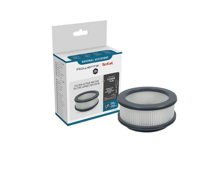 Rowenta ZR009008 EPA-Filter für X-Force Flex 14.60 / 15.60 Akku-Staubsauger effizienter Partikelfilter Weiß/Grau