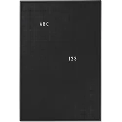 Design Letters Tafel A2 schwarz