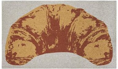Stupell Bakery Croissant Sisal Door Mat,18x30