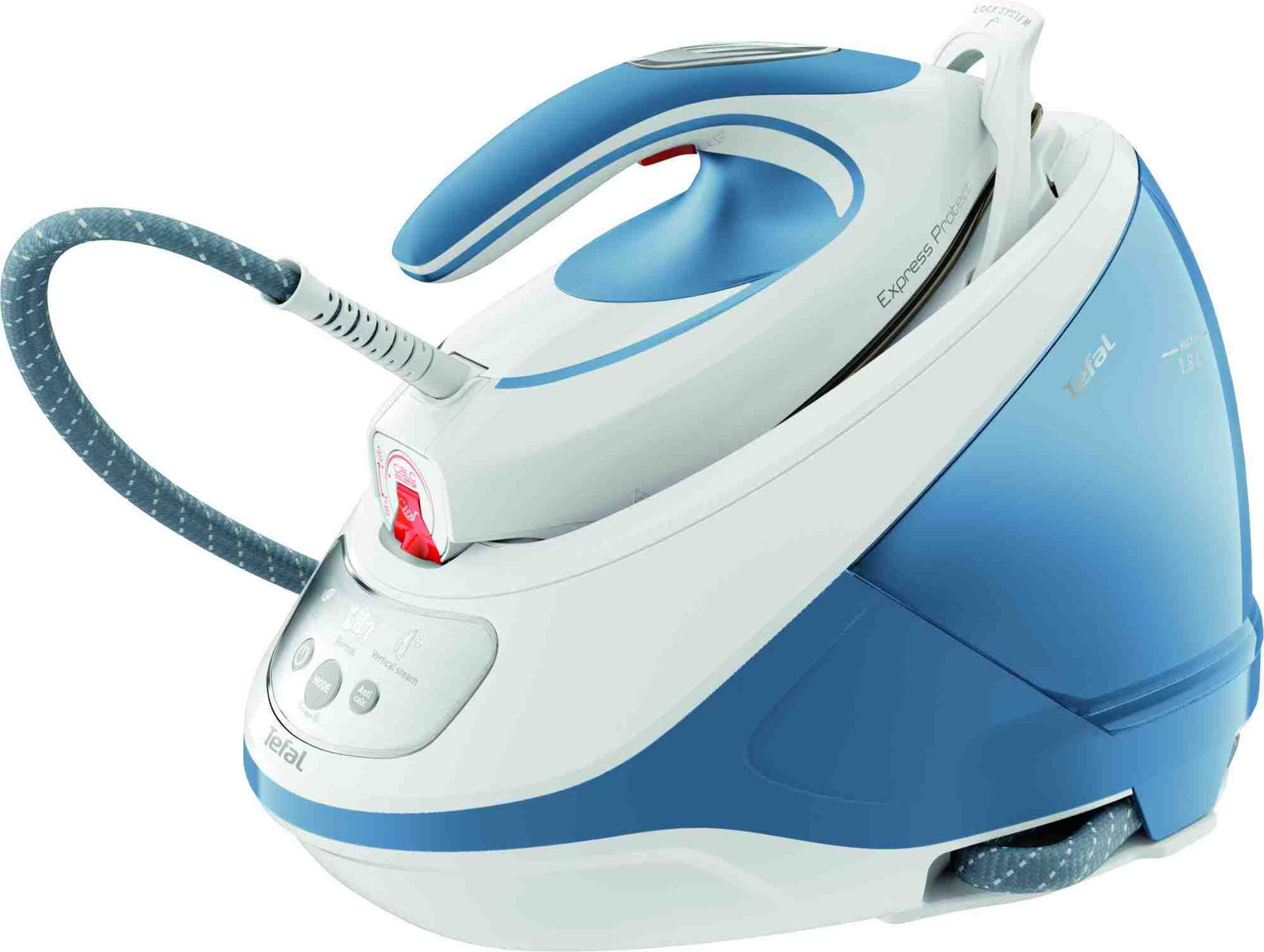 Tefal Express Protect SV 9202 Stoomstrijkijzer wit/blauw