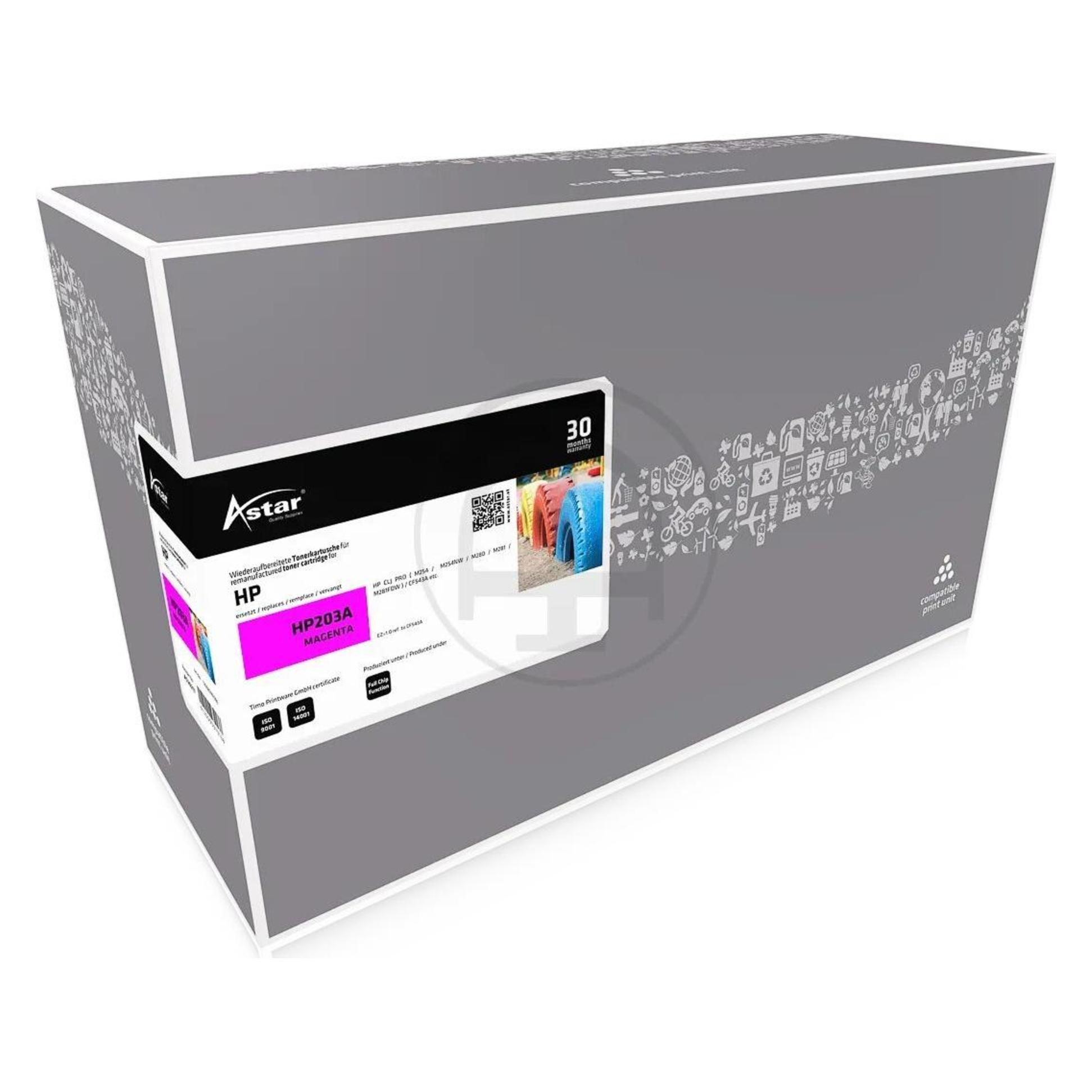 Astar AS20217 HP CLJ PRO M254 CARTR mag - Tonereinheit - Magenta (AS20217)