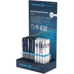 Schneider, Schreibstifte, Display Kugelschreiber Take 4 (36x)