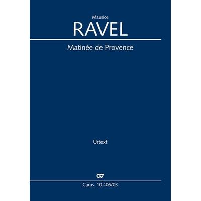 Matinée de Provence (Klavierauszug) -
