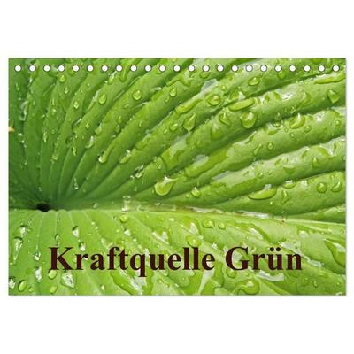 Kraftquelle Grün (Tischkalender 2026 DIN A5 quer), CALVENDO Monatskalender