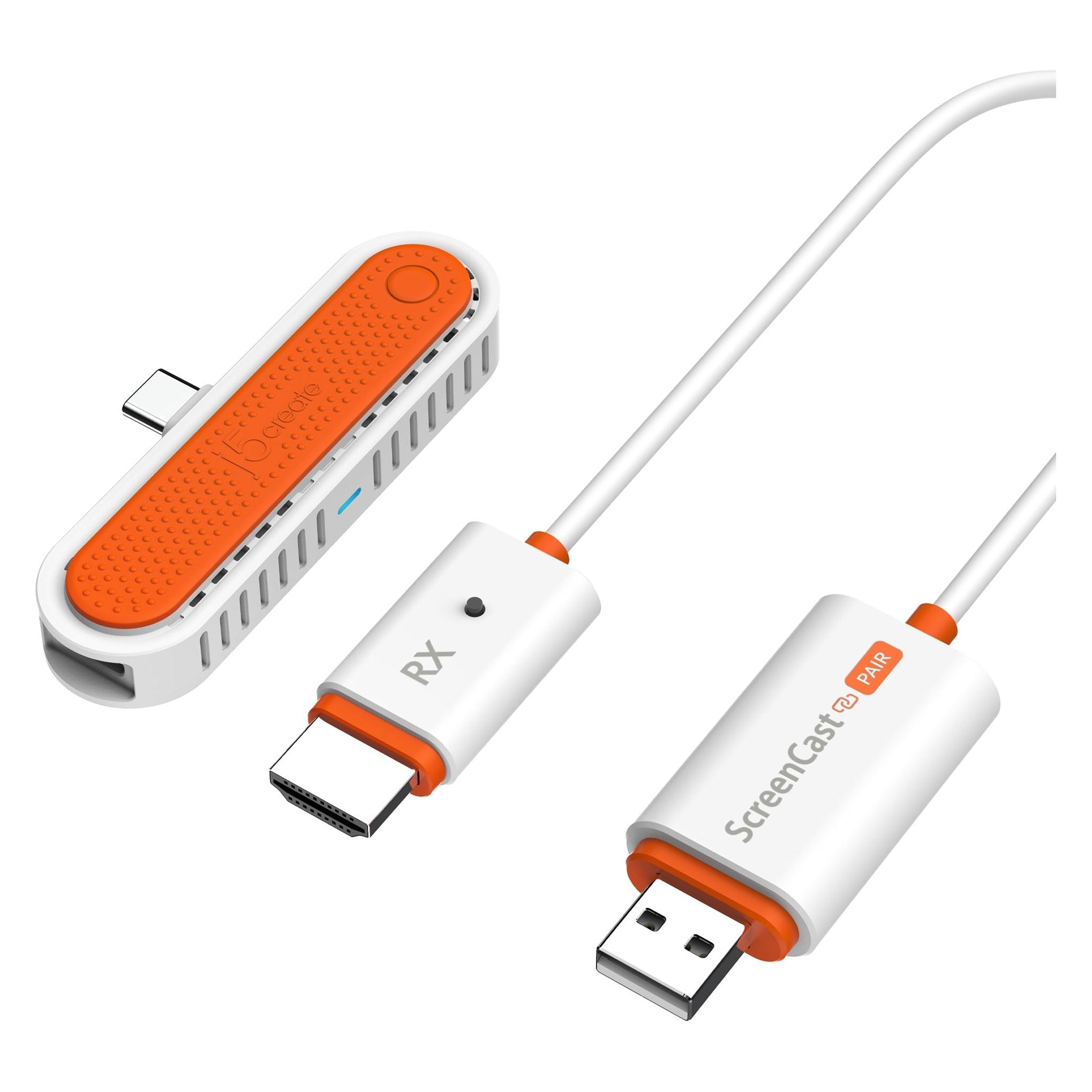 j5Create Screencast Duo Mini Wireless Display Adapter Nms Ns (Adapter) (JVAW60-N)