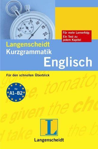 Lutz Walther - Langenscheidts Kurzgrammatik Englisch: Für den schnellen Überblick - Preis vom 09.10.2026 07:28:09 h