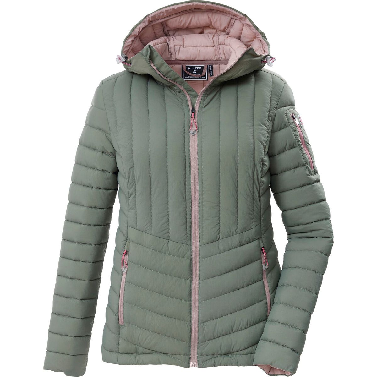 killtec KOS 75 Women Quilted Jacket sage (00734) 46 43801-000-00734-46