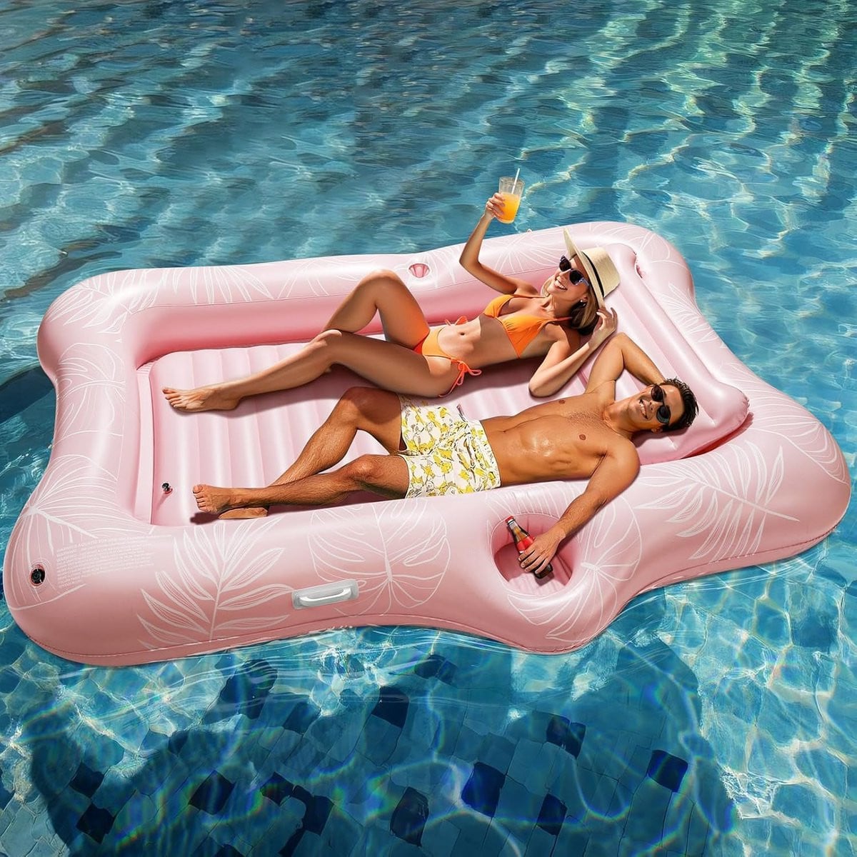 Summer Opblaasbaar Luchtbed Zwembad Tanning Pool Bed
