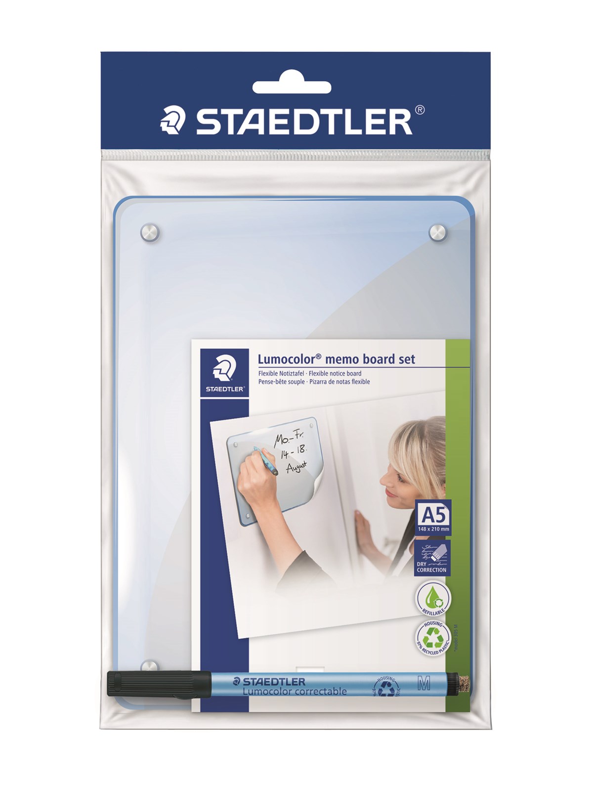 Staedtler Lumocolor memo board set