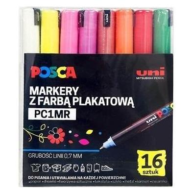 Uni-ball Postermarker PC-1MR 16 Farben (16x) (47972647)
