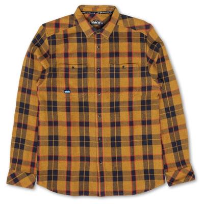 KAVU - Big Joe - Hemd Gr S braun