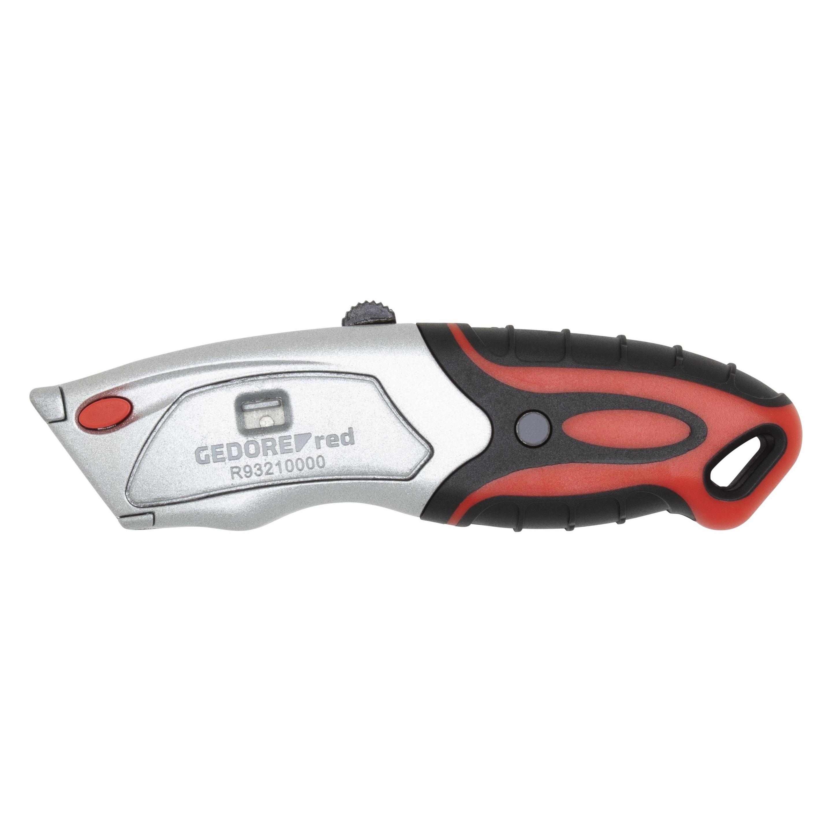 Gedore Red red R93210000 Profi-Cuttermesser 6 Klingen Mehr-Komponenten-Griff (Cutter) (3301598)