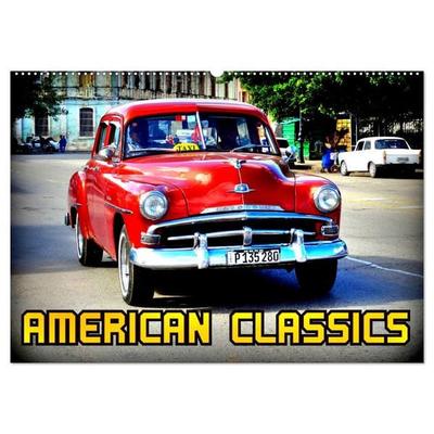 American Classics (Wandkalender 2026 DIN A2 quer), CALVENDO Monatskalender