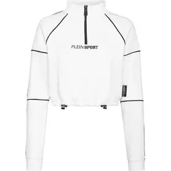 PLEIN SPORT Hoodie, Größe L in Weiß 01