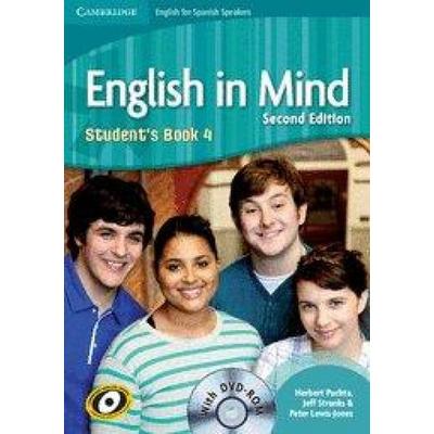 English in Mind for Spanish Speakers Level 4 Student's Book with DVD-ROM, Taschenbuch von Herbert Puchta,Jeff Stranks,Peter Lewis-Jones, Cambridge