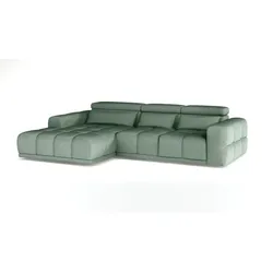 Ecksofa Panama Stoff Green