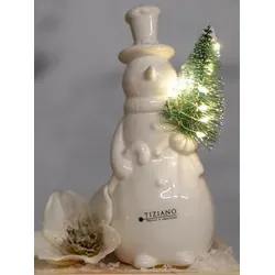 Schneemann Sören 17cm LED cremeweiß