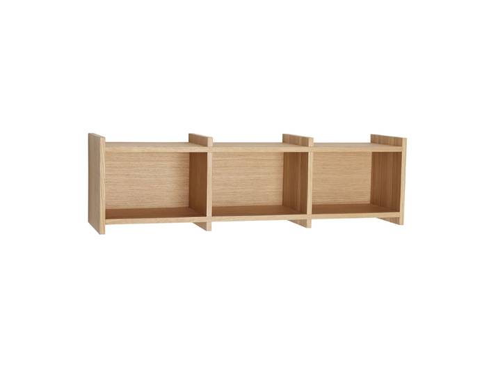 Hübsch Interior - Focal Wandregal, L 80 cm, Eiche