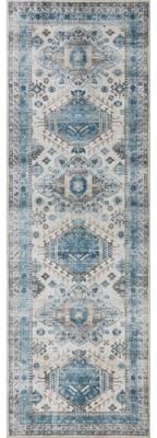 Alexander Home Meghan Vintage Shabby Chic Distressed Area Rug