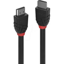 LINDY 36774 - HDMI Kabel - Black Line, 8K60Hz, 5,00 m