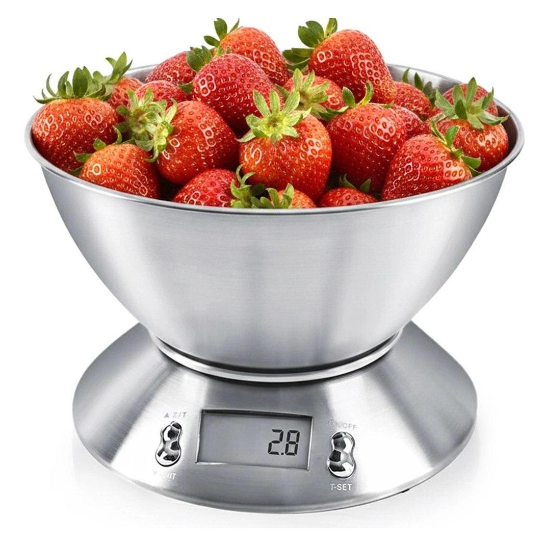 Orion Waga kuchenna Waga kuchenna elektroniczna 5kg z miską stalowa uniwersalny (65526936)