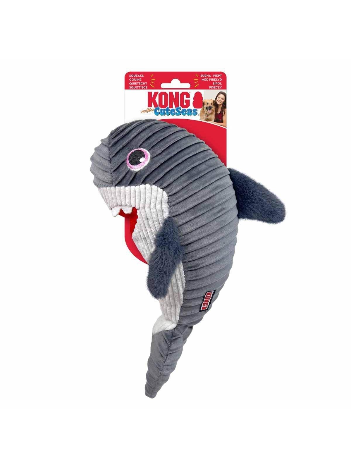 KONG kong cutesseas rufflez shark m/l 33x20.5x10c