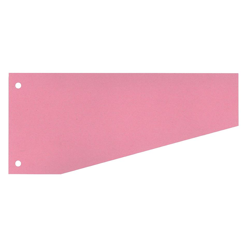 Schäfer Shop Trapeztrennstreifen, Karton, unifarben, 100 Stück (50503T)