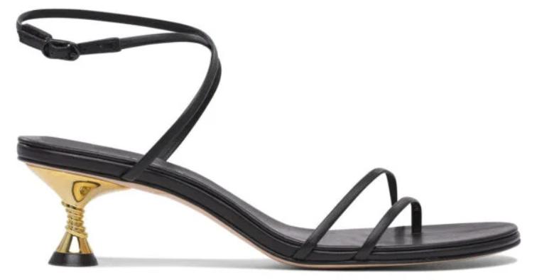 Studio Amelia sandales femme noires cuir - 40